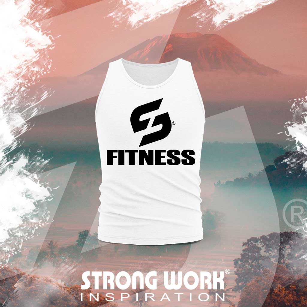 DEBARDEUR EN COTON BIO STRONG WORK FITNESS POUR FEMME - SPORTSWEAR ECO-RESPONSABLE