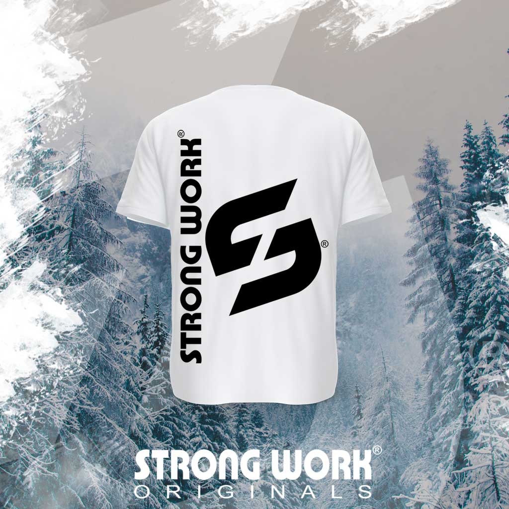 T-SHIRT EN COTON BIO STRONG WORK EVOLUTION POUR FEMME - VETEMENT DE SPORT ECO-RESPONSABLE