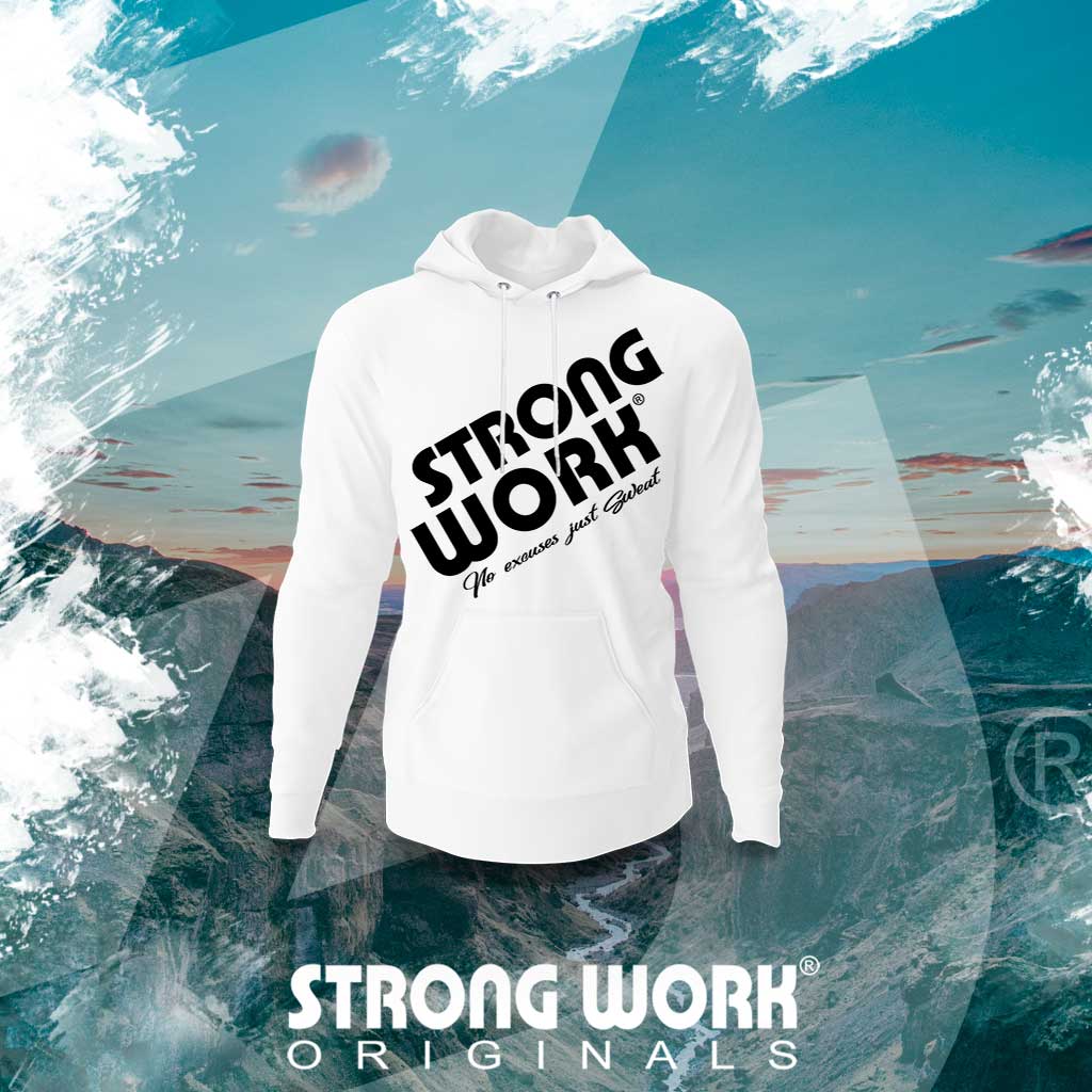 SWEAT-SHIRT A CAPUCHE EN COTON BIO STRONG WORK PRODIGY POUR FEMME - SPORTSWEAR ECO-RESPONSABLE