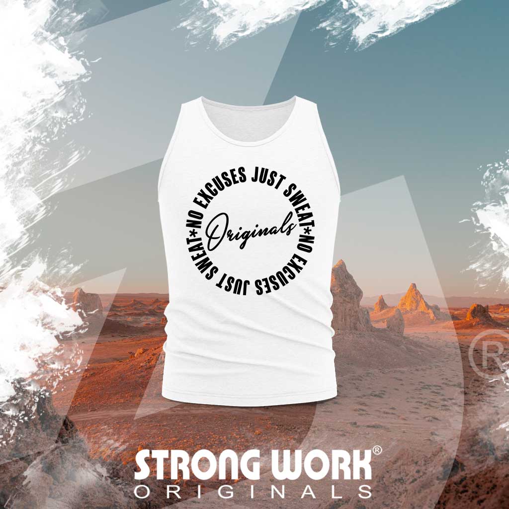 STRONG WORK SPORTSWEAR - Débardeur coton bio Strong Work ORIGINALS EDITION Homme