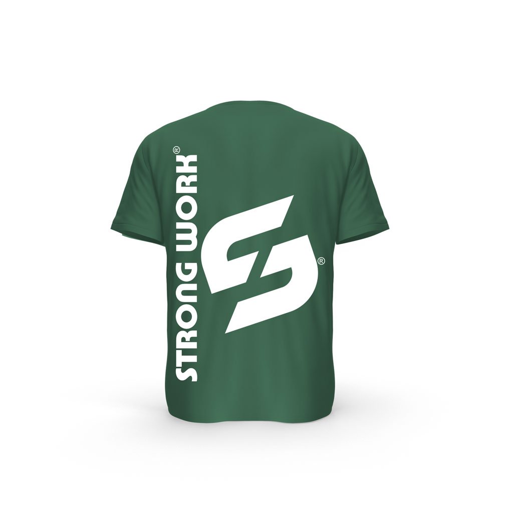 t-shirt dos vert strong work Evolution pour femme