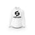 Sweat-Shirt à capuche coton bio Strong Work Originals Homme - Blanc