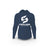 Sweat-Shirt à capuche coton bio Strong Work Originals Homme - Bleu marine