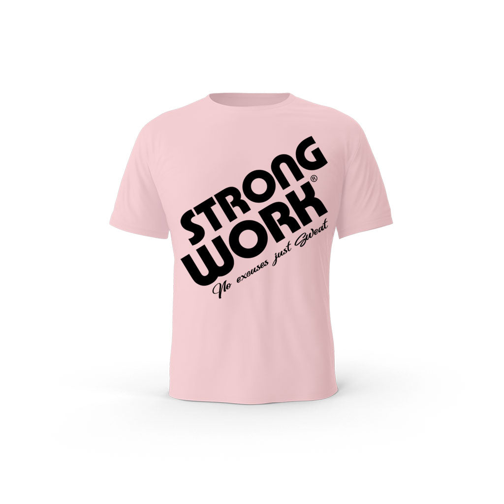 T-SHIRT-COTON-BIO-STRONG-WORK-PRODIGY-ROSE-FEMME